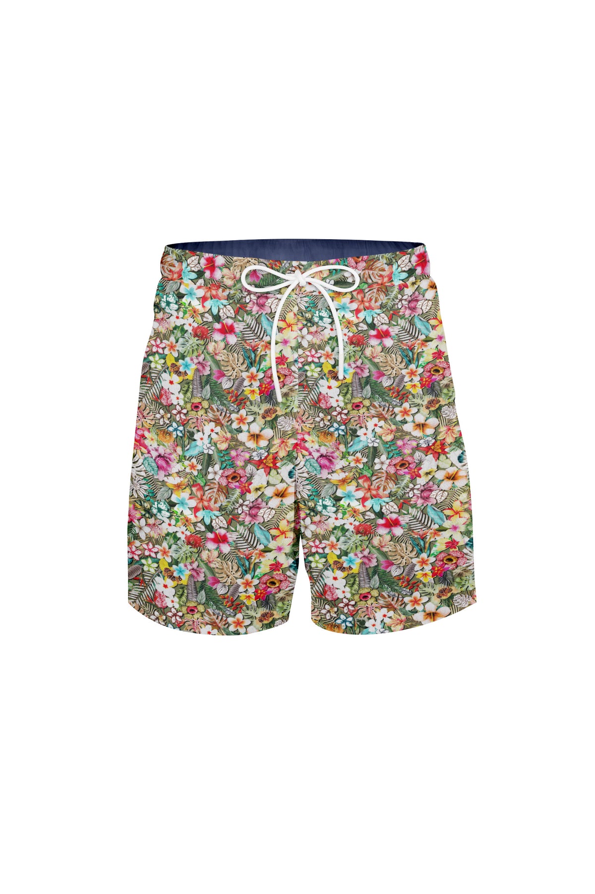 Hawaiian shorts with colorful floral print (Art. 2624-SH)