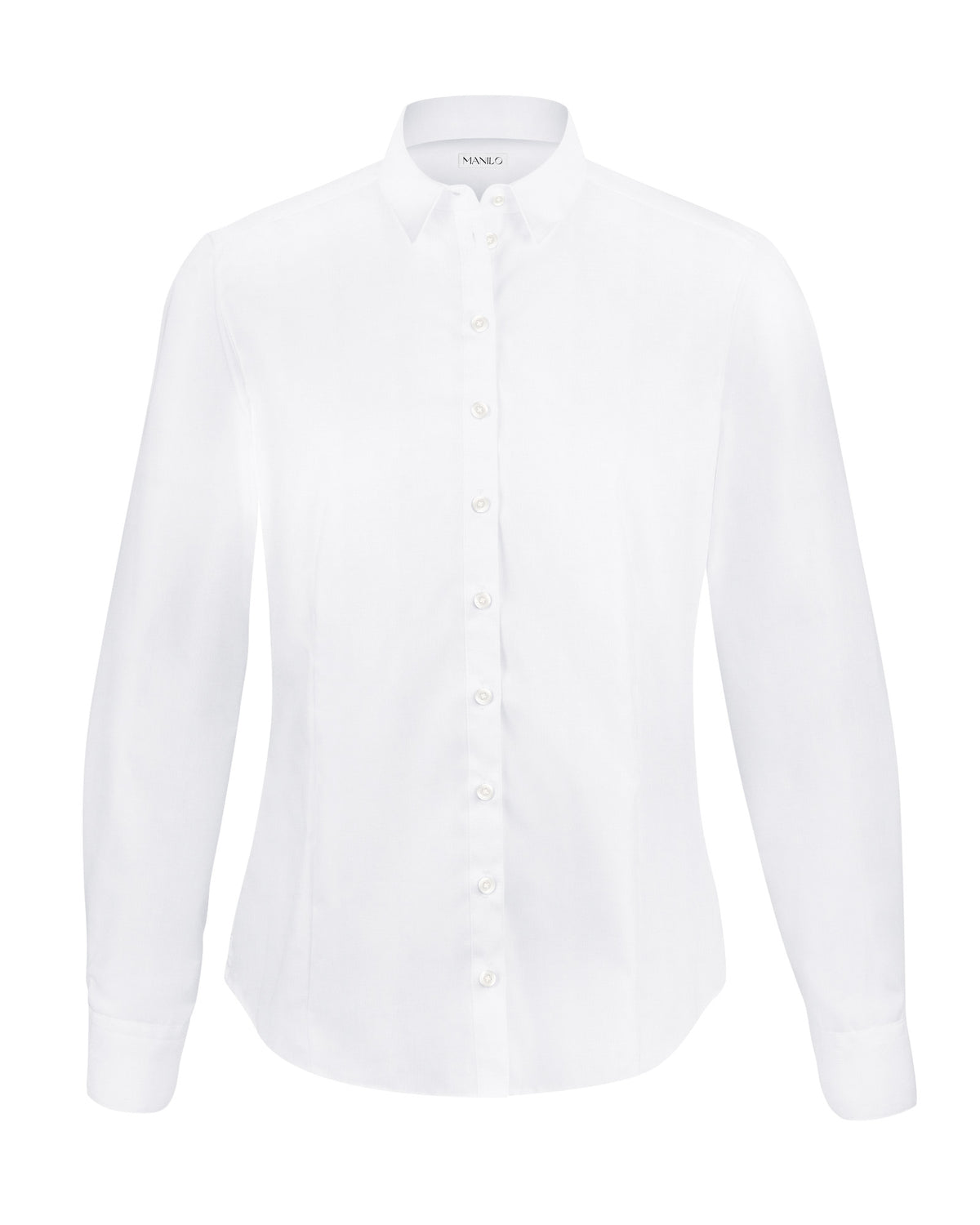 Blouse stretch SOPHIE en blanc (art. 1001D-S)