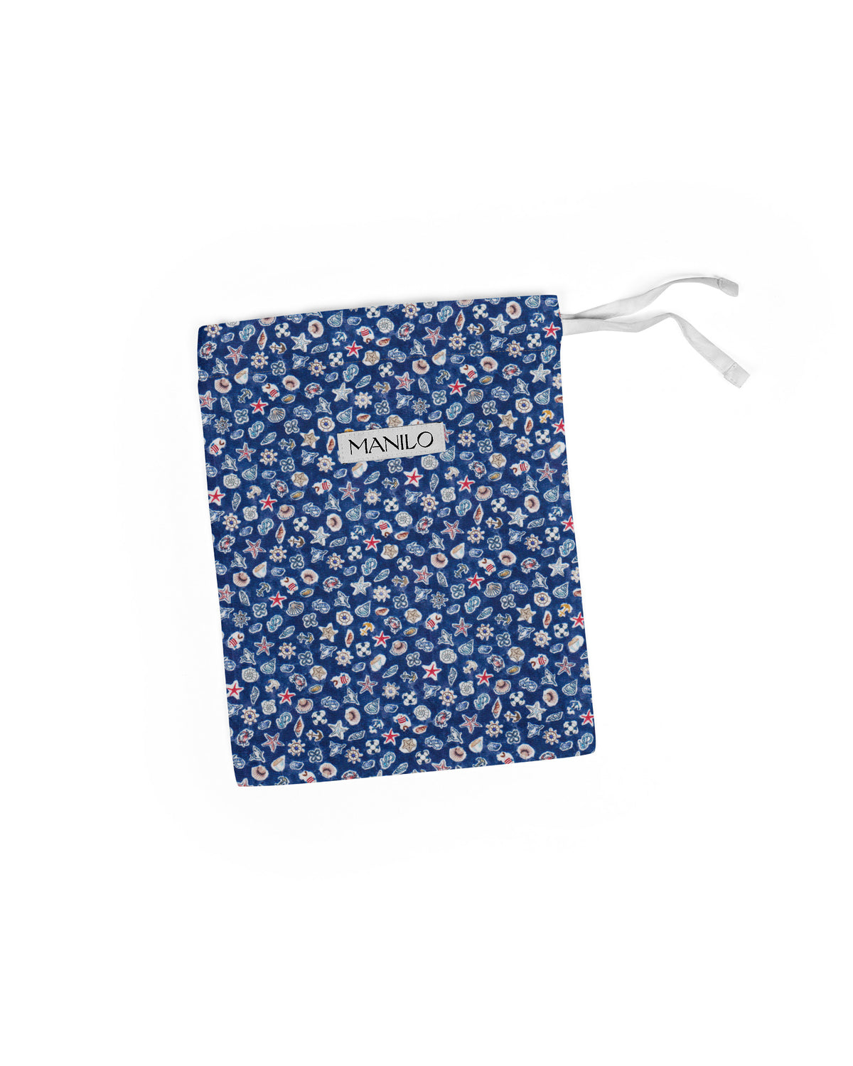 Swim shorts with beach symbols print (2832-ST)
