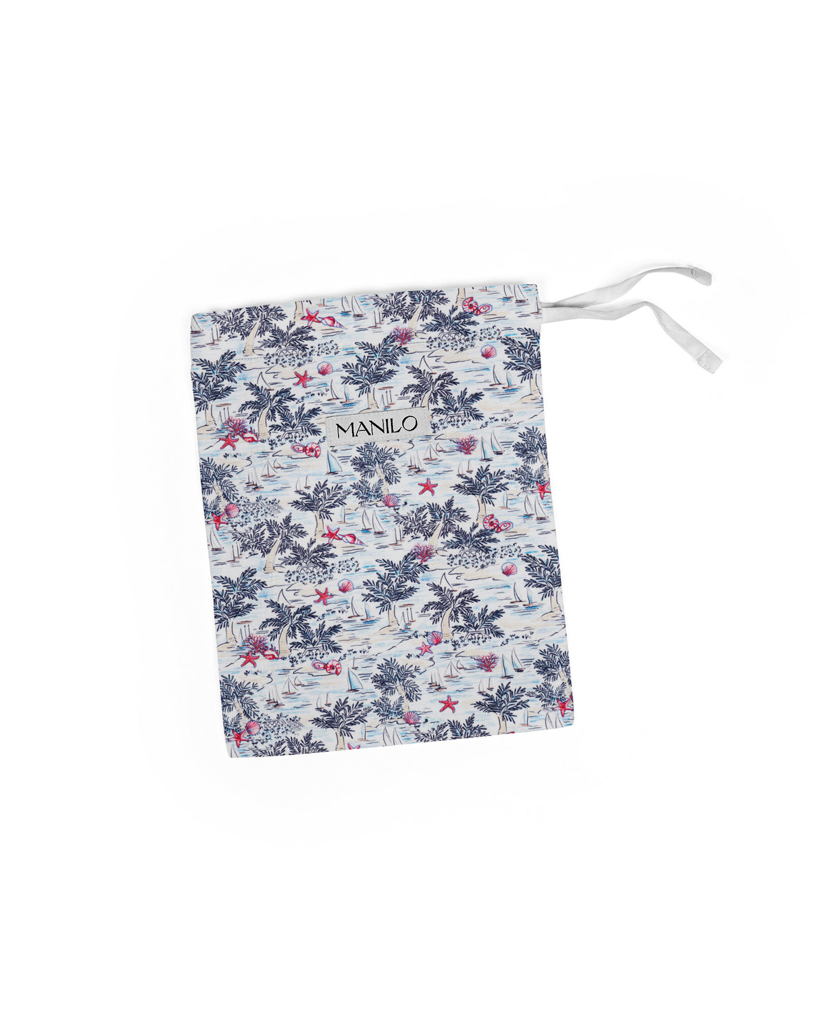 Short de bain avec imprimé de symboles de plage (2832-ST)