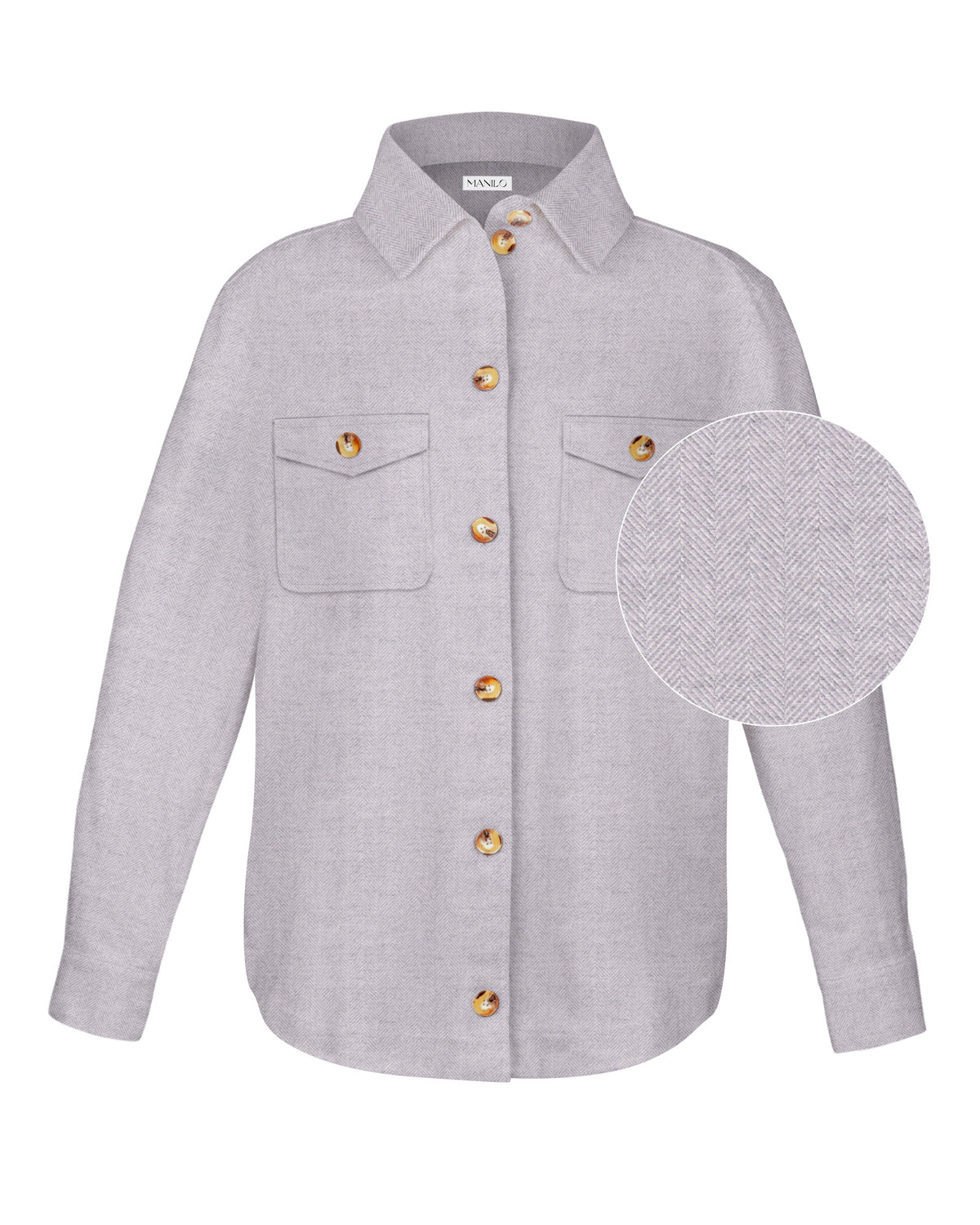 VIVIENNE shirt jacket in pink (Art. 2276D-V)