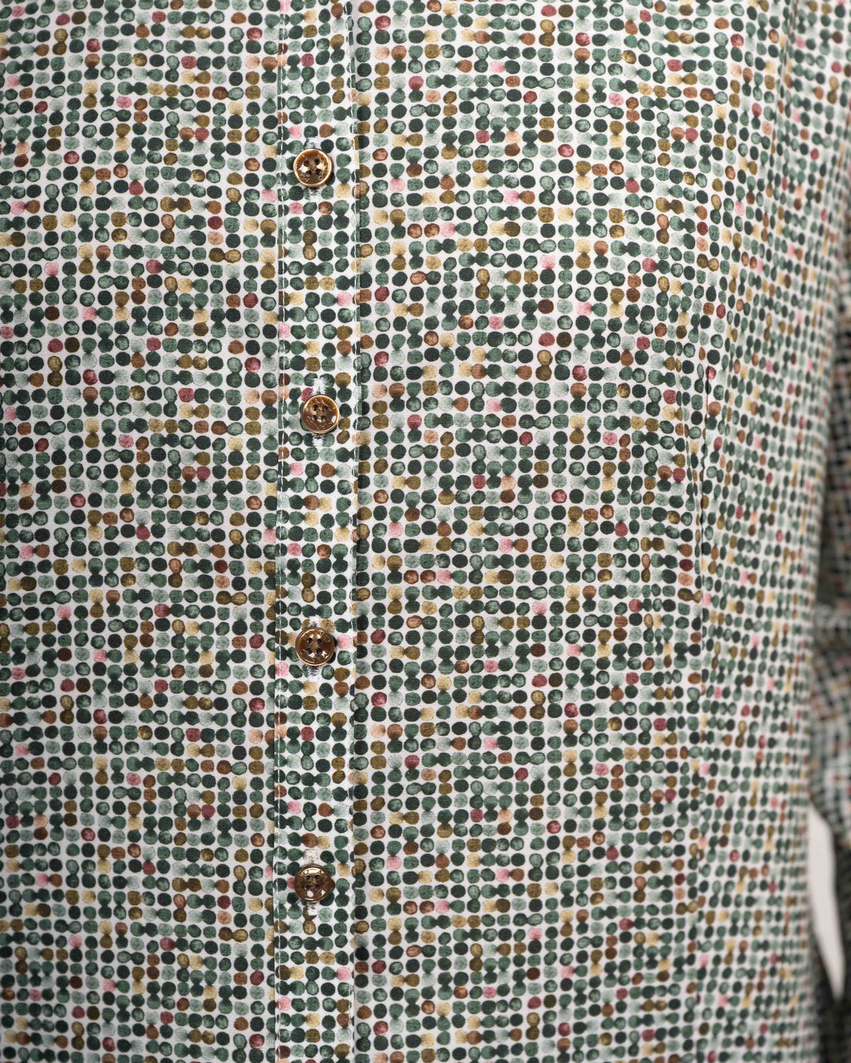 Stretch-Bluse SOPHIE mit Grafikprint in Grün (Art. 2215D-S)