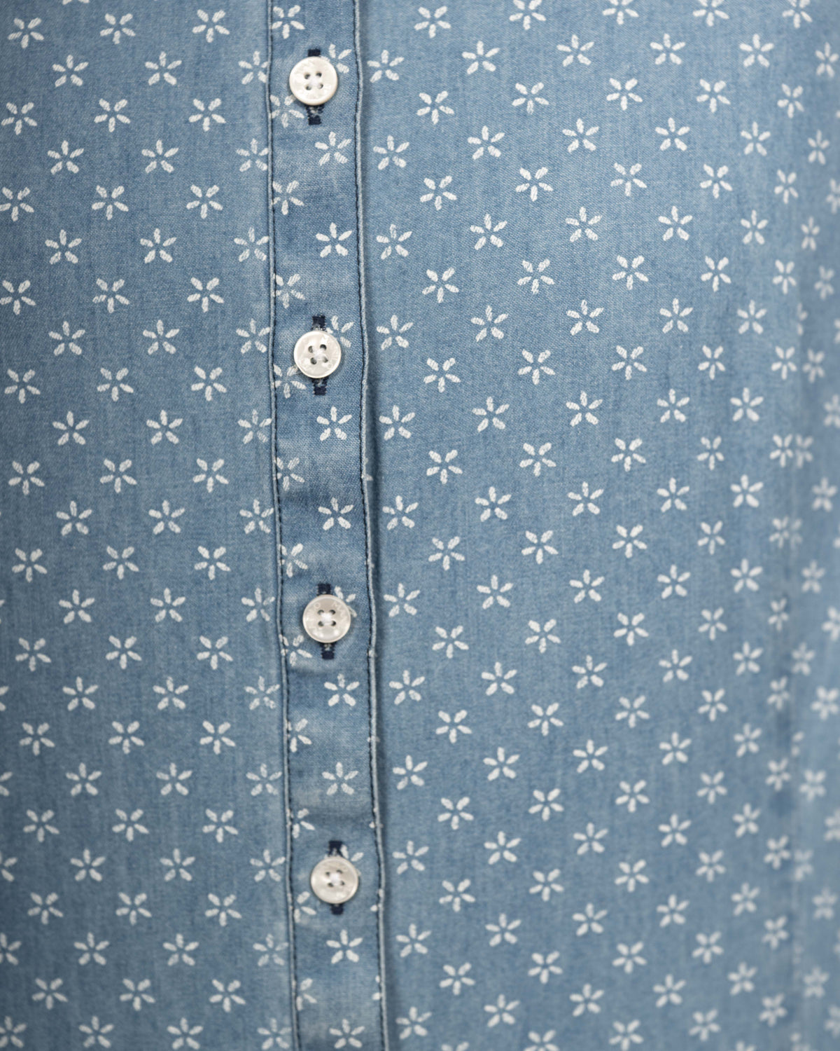 Denim-Bluse SOPHIE mit Printmuster (2381D-S)