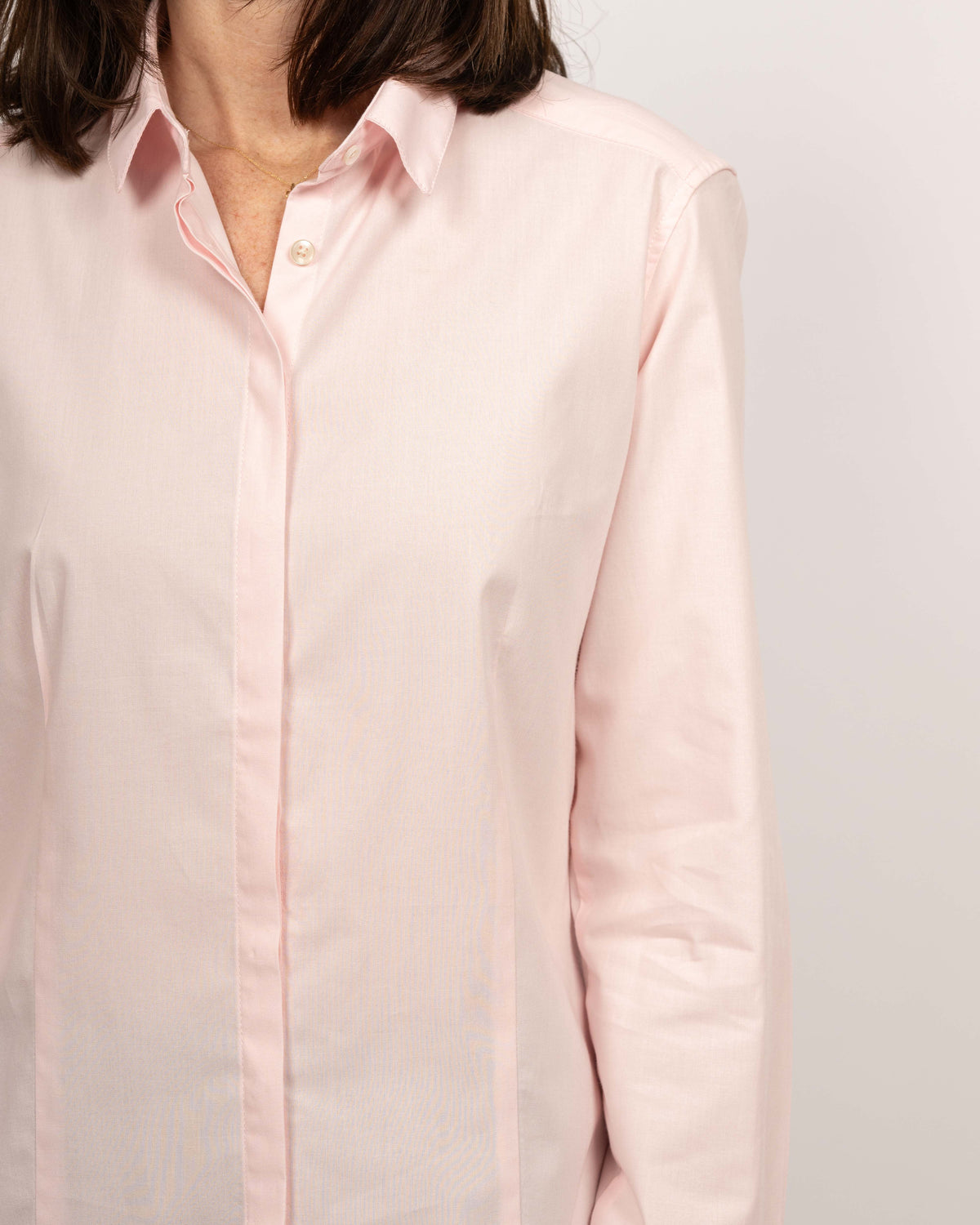 ÉLODIE stretch blouse in pink (item 1008D-E-K)