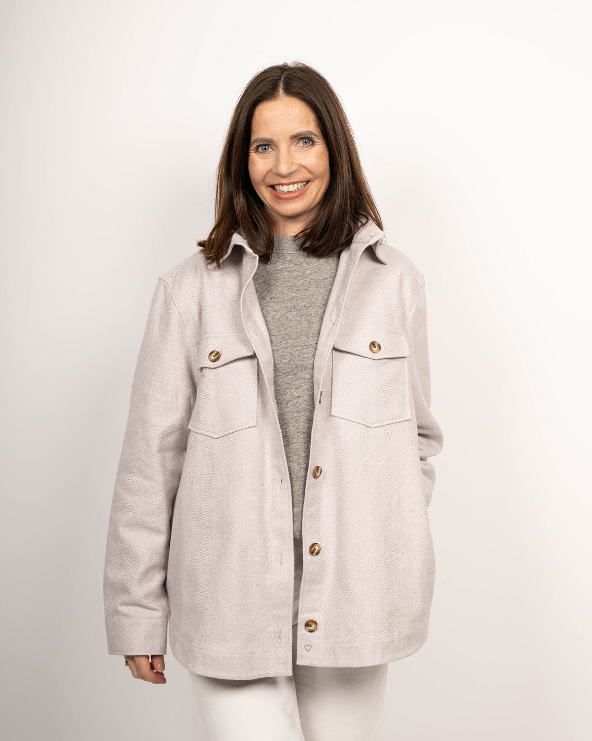 VIVIENNE shirt jacket in pink (Art. 2276D-V)