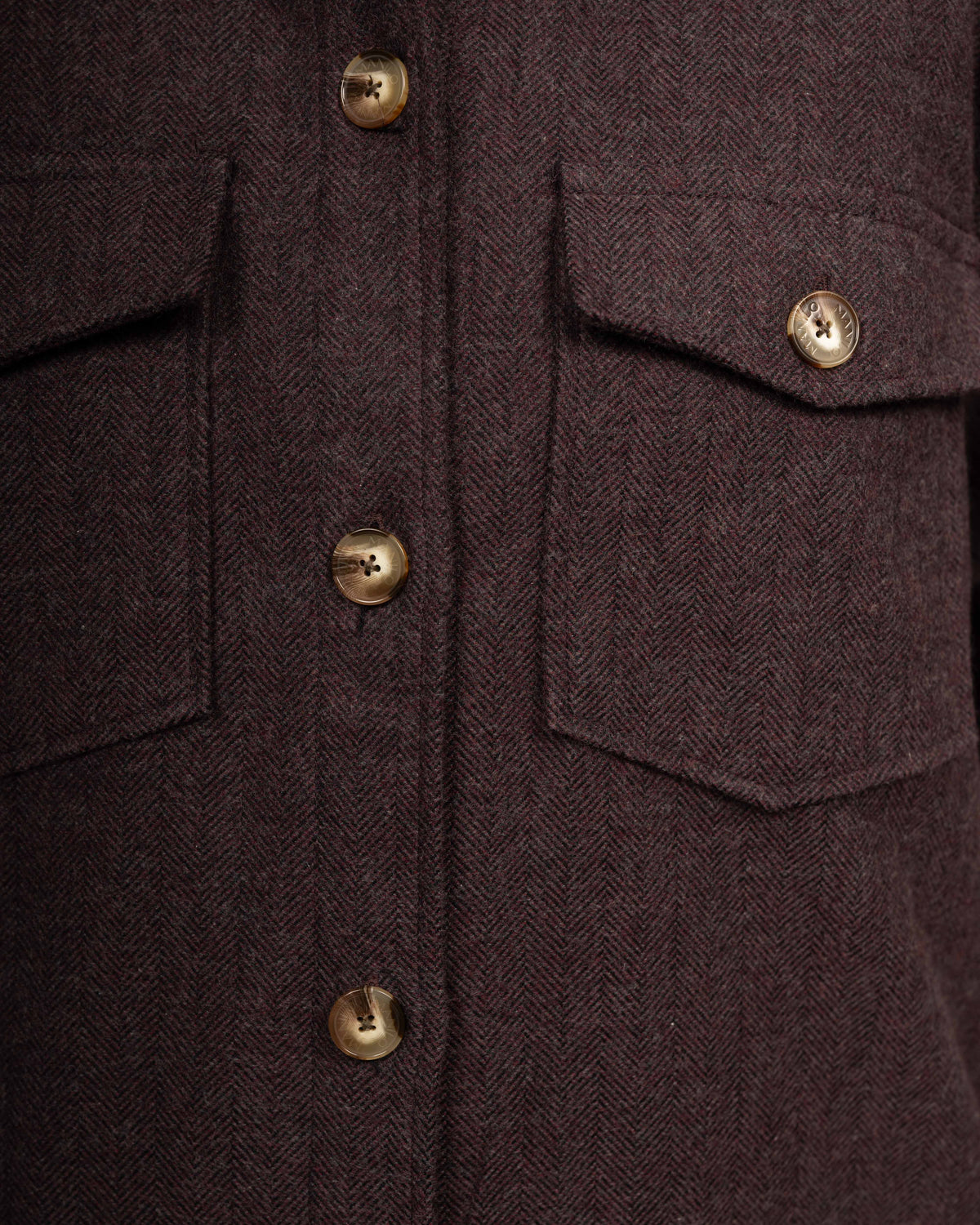 VIVIENNE shirt jacket in eggplant (Art. 2277D-V)