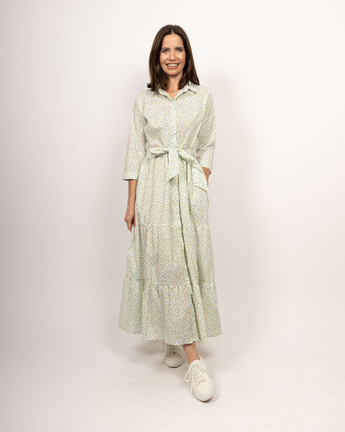 Robe d'été JADE avec imprimé citron (art. 2136D-J)
