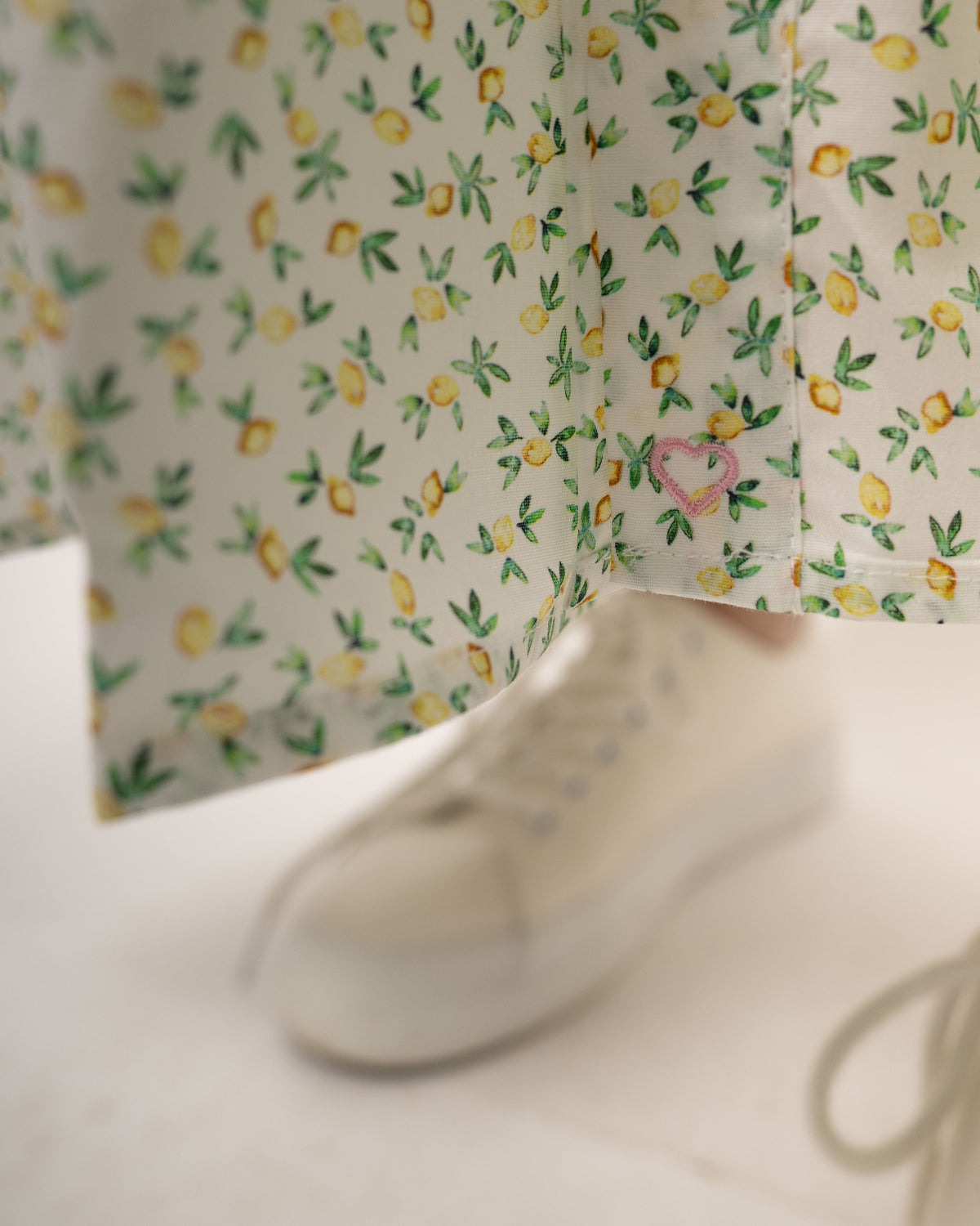 Robe d'été JADE avec imprimé citron (art. 2136D-J)