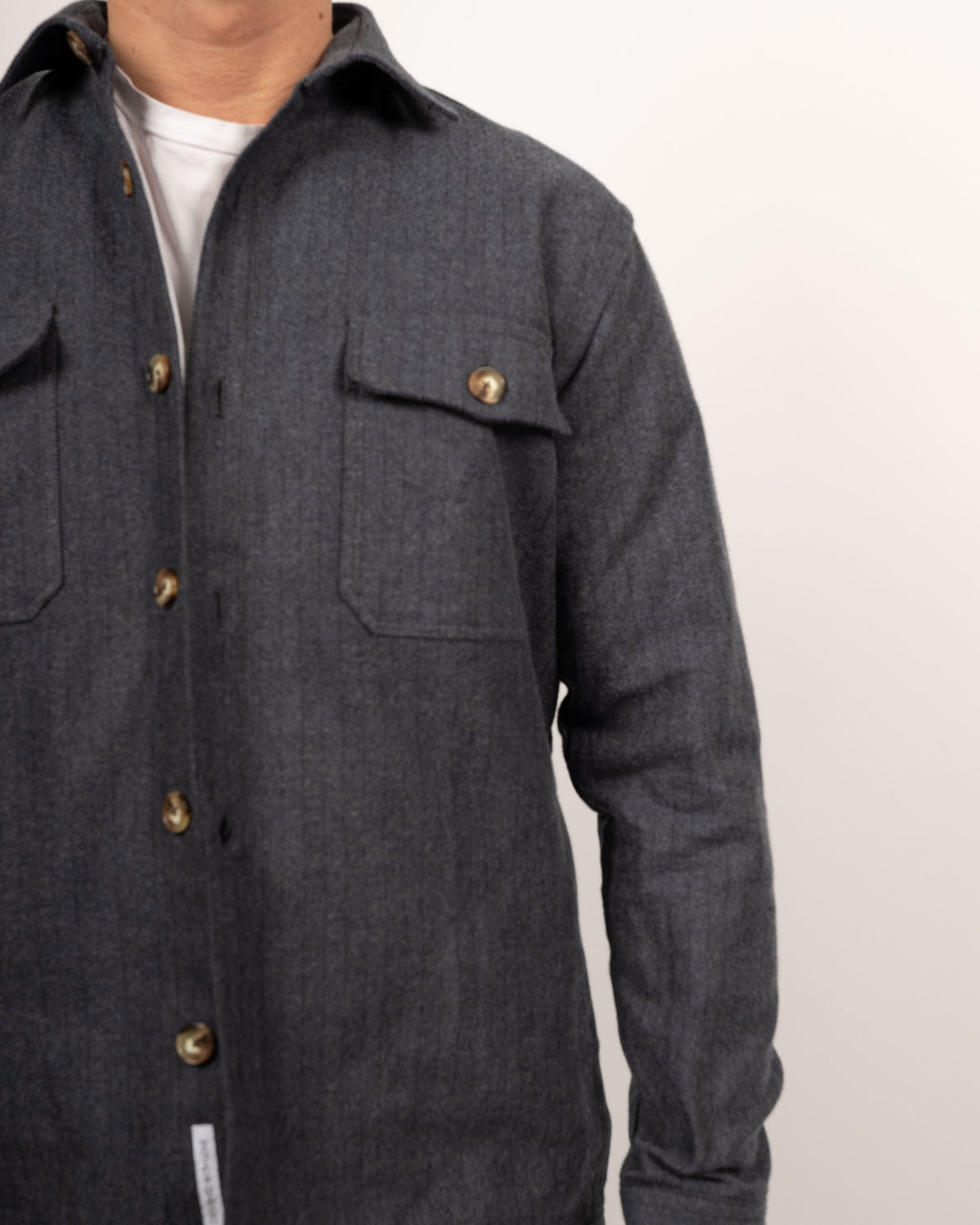 Overshirt in blue (Art. 2757-OS)