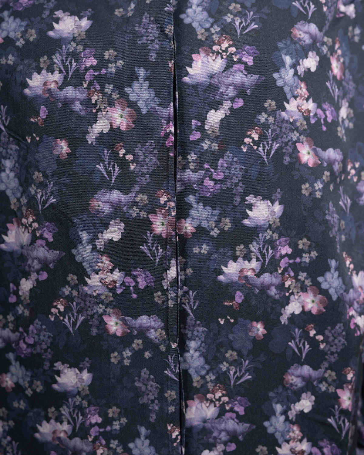 ROSE viscose blouse with floral print in purple (Art. 2255D-R)